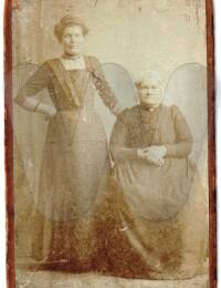 Margje Muis met dochter 1855 - 1916
